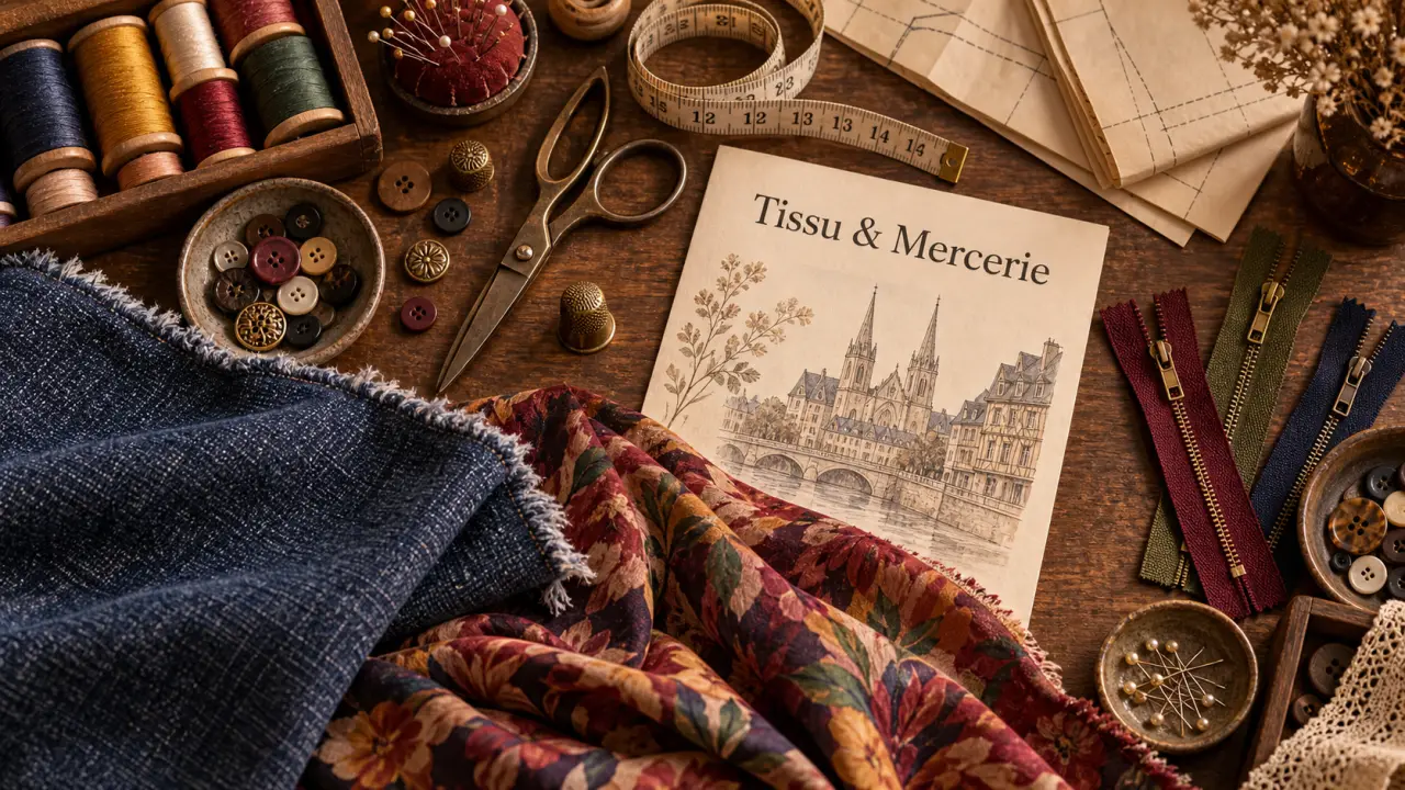 Boutique couture Rennes : mercerie et fournitures de couture au centre-ville