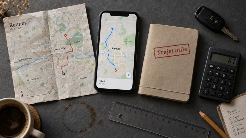 Rennes itinéraires : comparer temps, distance et coût avant de partir