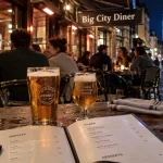 Restaurant colombier rennes : table et terrasse