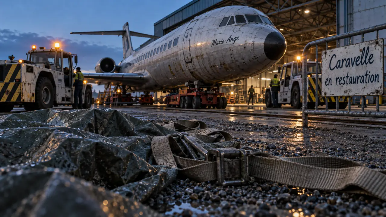 Pourquoi la Caravelle « Marie-Ange » a quitté l’entrée de l’aéroport de Rennes