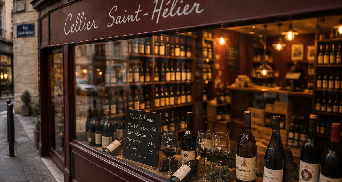 Le Cellier Saint-Hélier ouvre une nouvelle cave rue Saint-Hélier