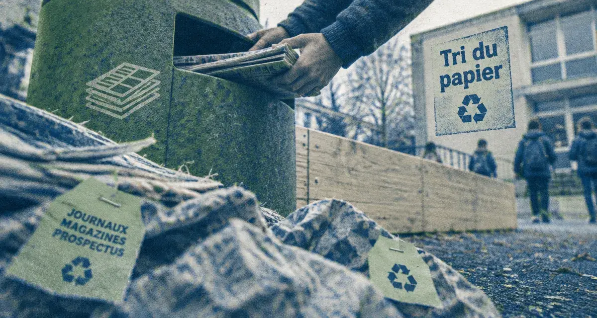 Au nord de Rennes, 64 associations reçoivent plus de 22 000 € pour le papier trié