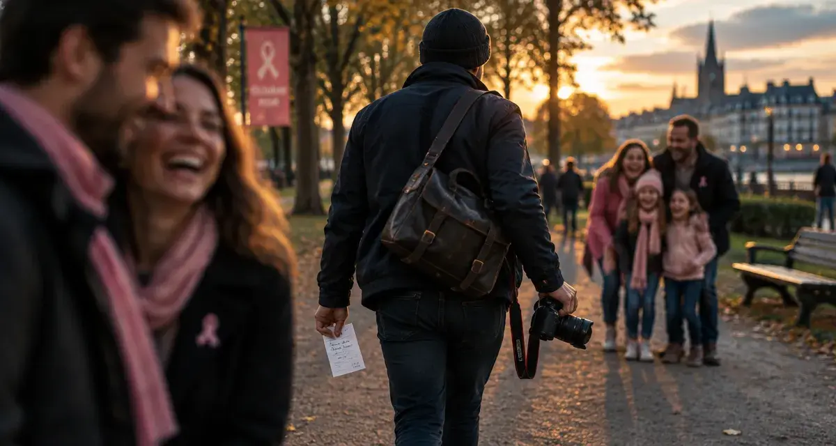 À Rennes, David Philippot photographie pour soutenir Octobre rose
