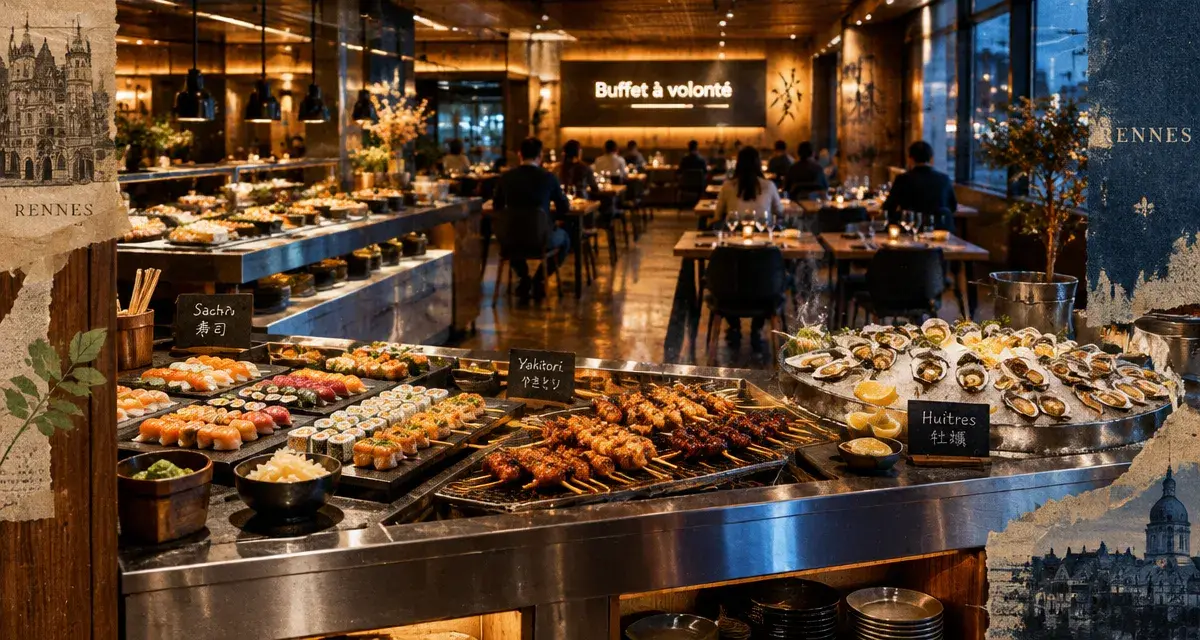 À Rennes, le Grill’inn déploie son buffet à volonté sur 1 200 m²