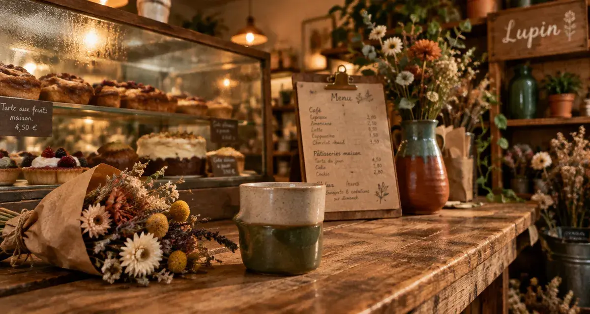 Lupin, un café fleuriste ouvre ce mercredi mail François-Mitterrand