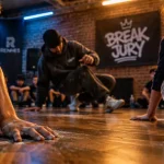 À Rennes, Dylan transmet le break aux jeunes danseurs