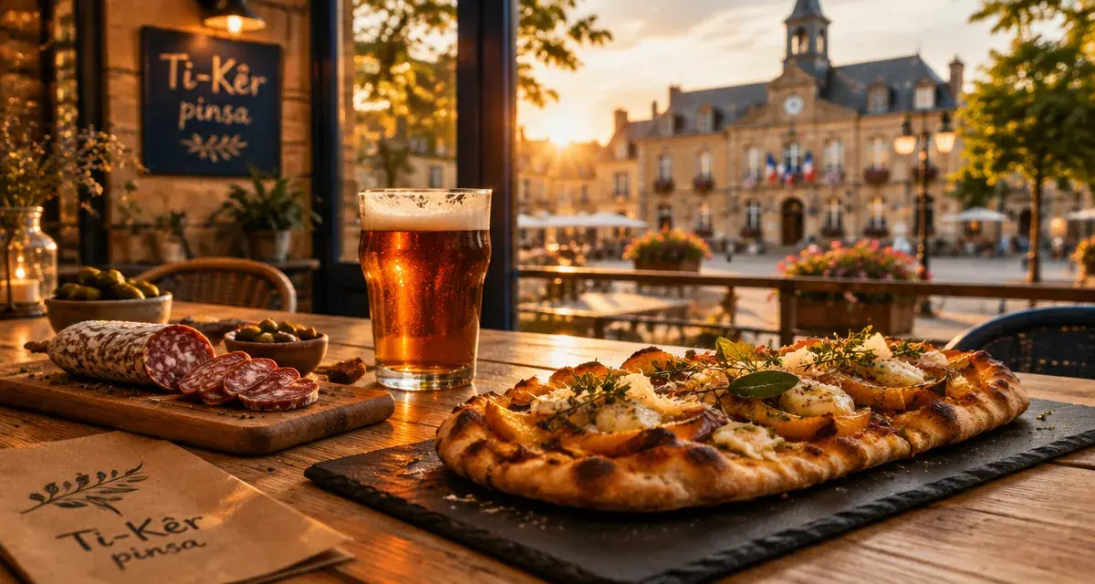 Ti-Kêr ouvre place de la Mairie, avec la pinsa au cœur de sa carte